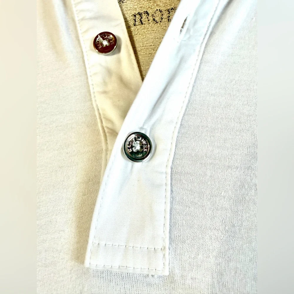 Ralph Lauren Golf ‘TAILORED GOLF FIT’ White Polo Shirt Sz S Retail $168 - Picture 6 of 7